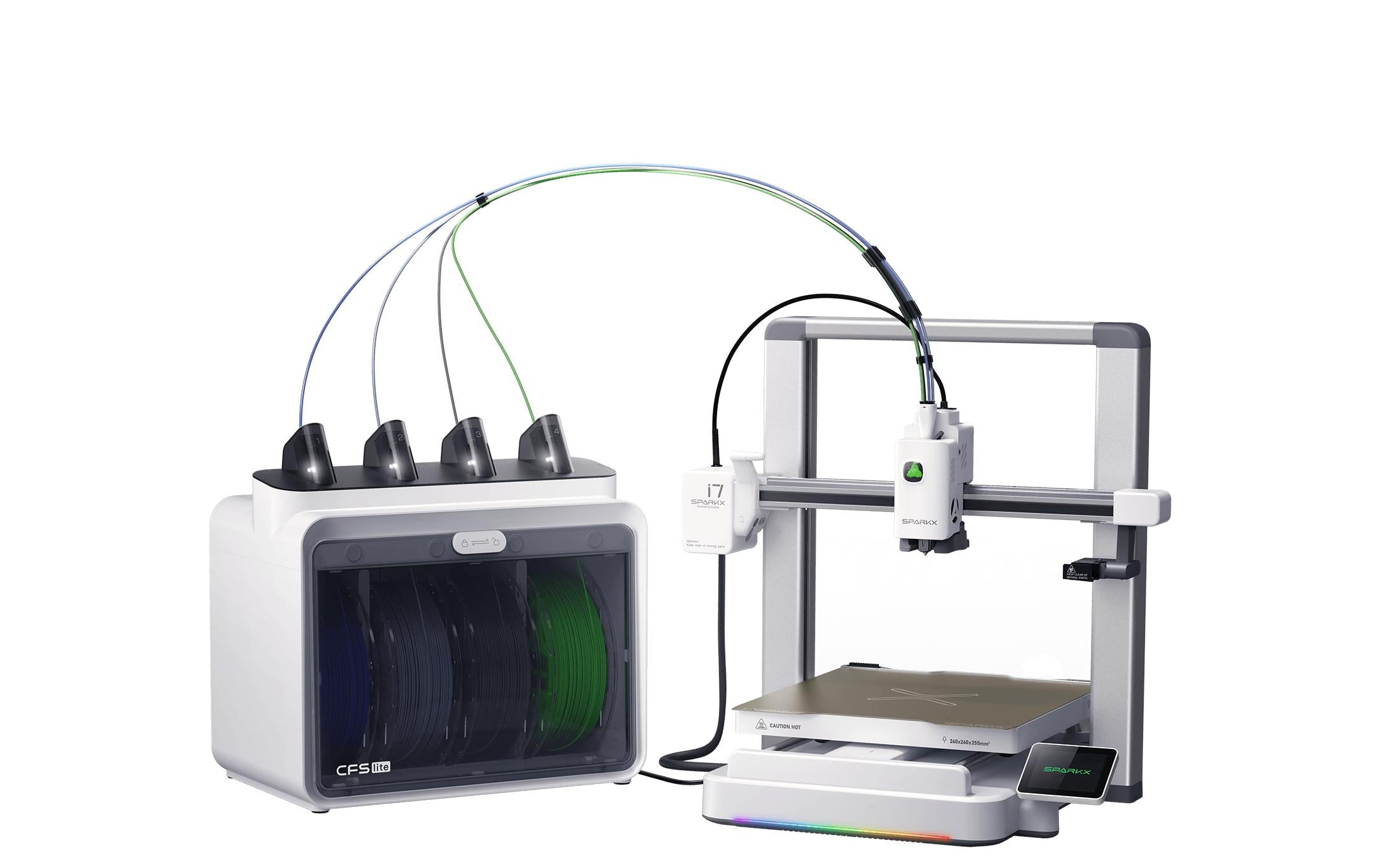 SPARKX i7 Farb-Combi (i7 + CFS Lite) KI Foto-zu-3D-Druck