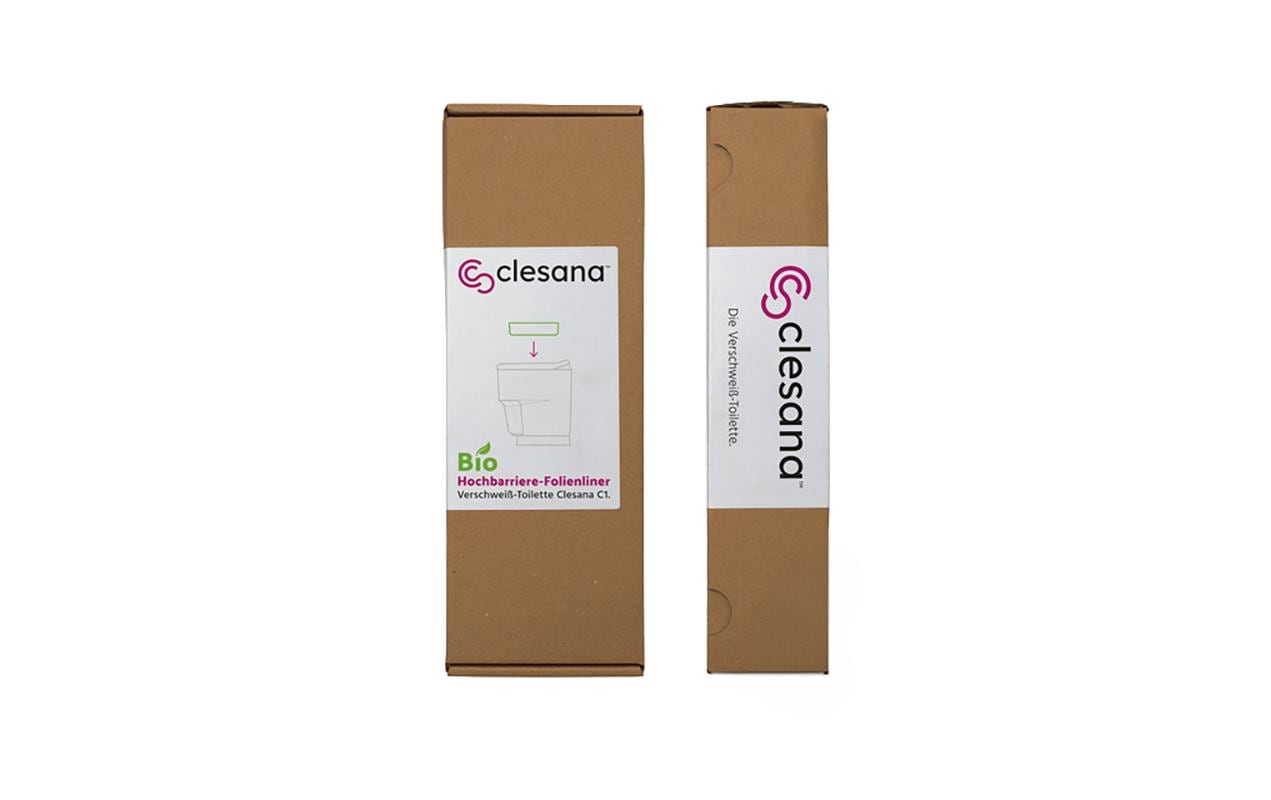 Clesana Bio Hochbarriere-Folienliner 2 Stück