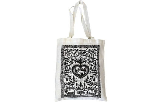 creanorm Tasche weiss Scherenschnitt 41 cmx37cm 1Stk.