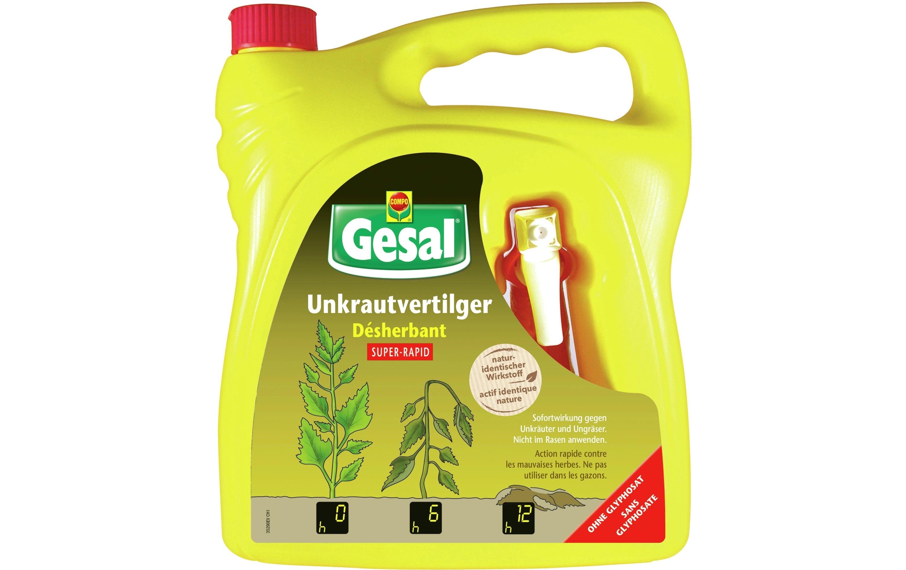 Unkrautvertilger SUPER-RAPID RTU 3 L
