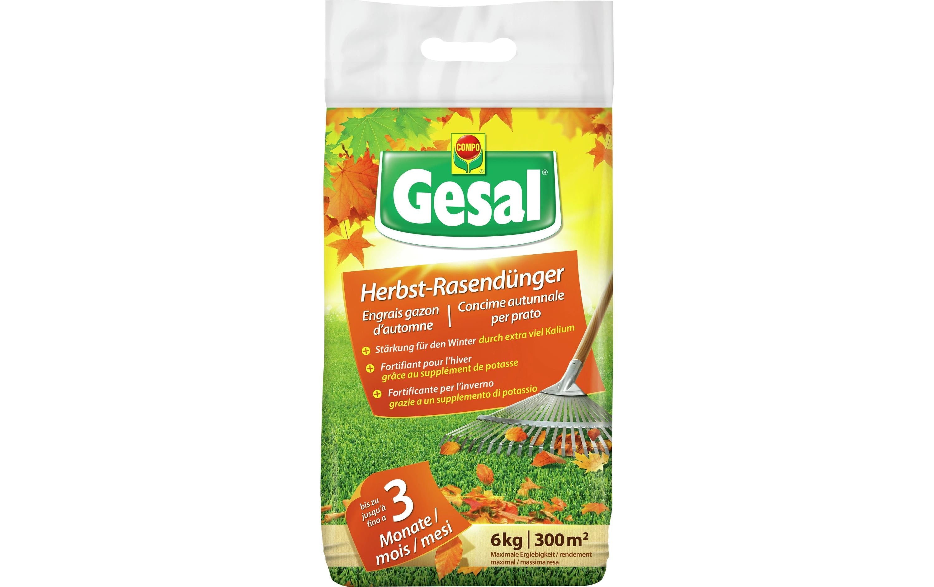 Herbst-Rasendünger 6 kg Rasendünger