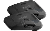 Cardo Freecom 2x Duo Bluetooth-Motorrad-Headset mit zwei schwarzen Geräten