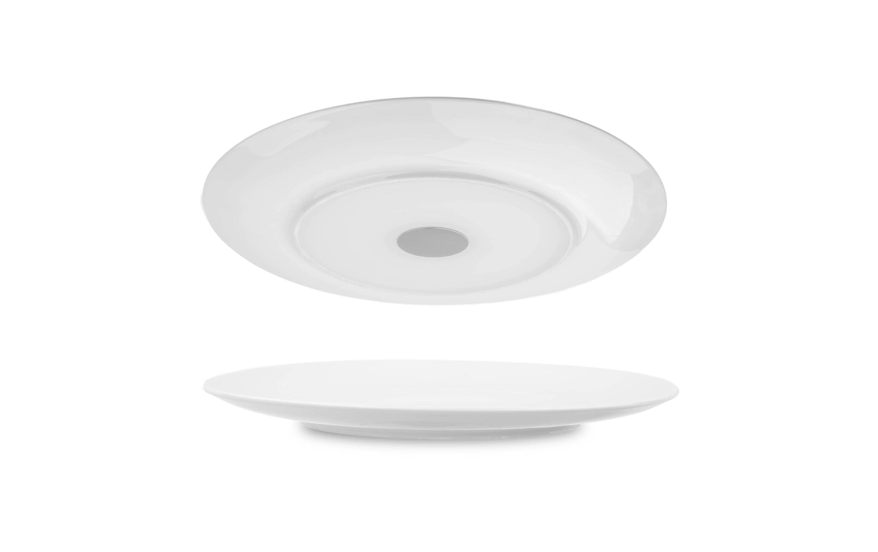Silwy Magnet-Porzellanteller 26 cm Weiss
