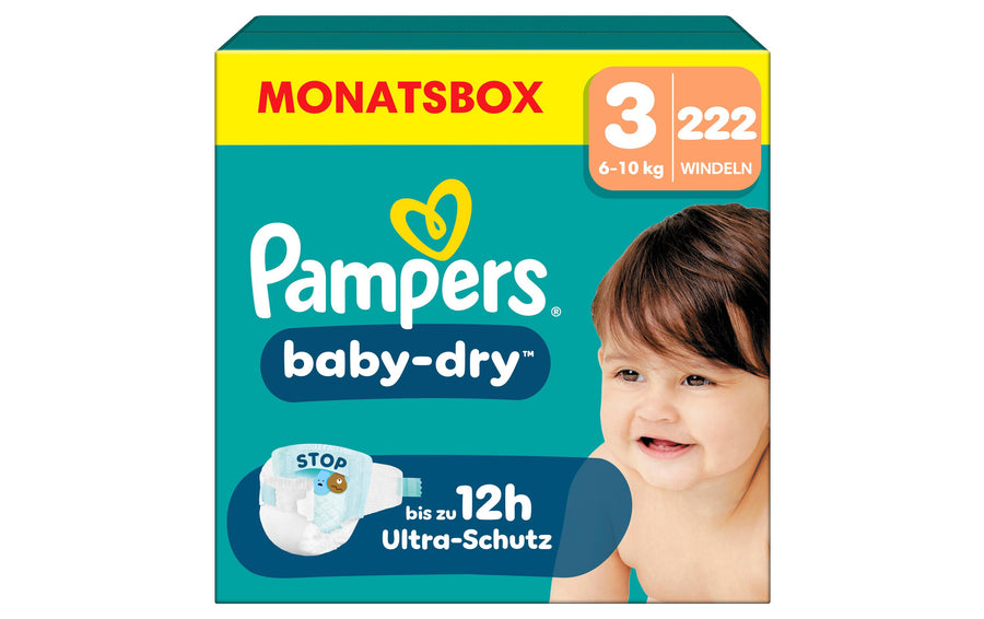 Pampers Windeln Baby Dry Midi Grösse 3