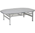 Bo-Camp Campingtisch Premium Oval 120 x 80 cm