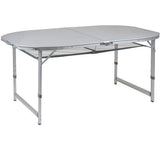 Bo-Camp Campingtisch Premium Oval 150 x 80 cm