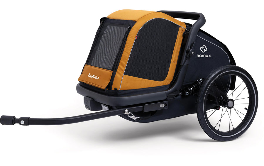 Hamax Veloanhänger Milou S für Hunde bis 20 kg
