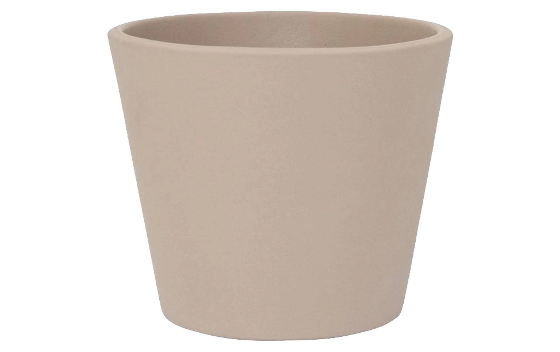 Inez Pflanzentopf Keramik Funghi Beige XS - Kompakt und stilvoll Garten & Outdoor > Pflanzen > Pflanzengefäße Pottery Pots