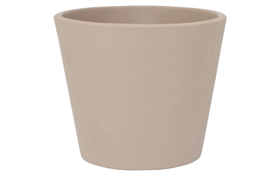 Inez Pflanzentopf Keramik Funghi Beige XS - Kompakt und stilvoll Garten & Outdoor > Pflanzen > Pflanzengefäße Pottery Pots