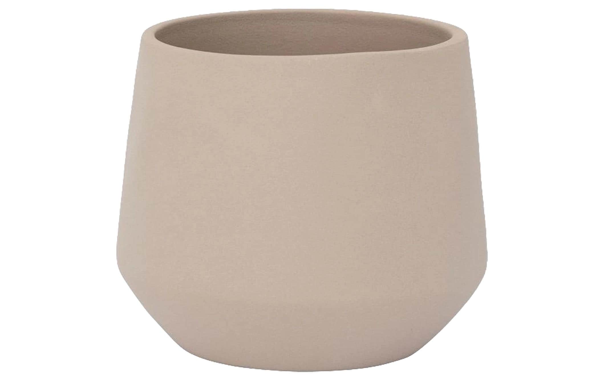 Julia Pflanzentopf Keramik Funghi Beige S - Elegantes Design Garten & Outdoor > Pflanzen > Pflanzengefäße Pottery Pots