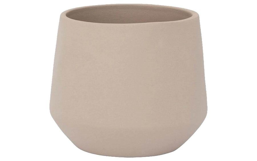 Julia Pflanzentopf Keramik Funghi Beige S - Elegantes Design Garten & Outdoor > Pflanzen > Pflanzengefäße Pottery Pots