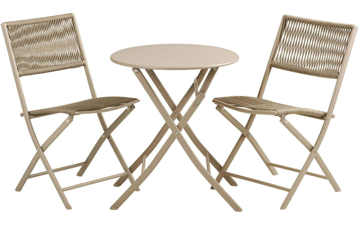 House Nordic Bistro-Set Arcas Taupe