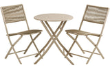 House Nordic Bistro-Set Arcas Taupe