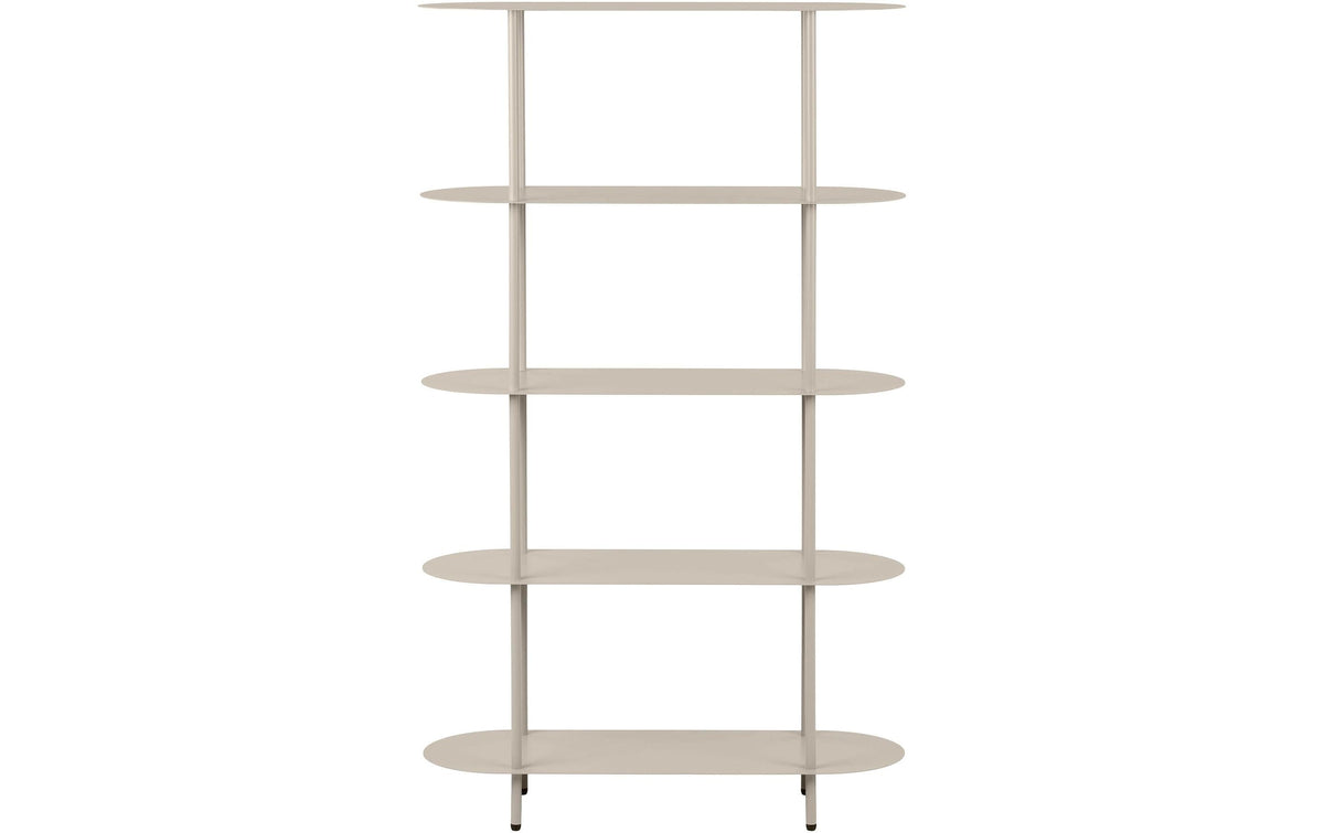 House Nordic Regal Rieti, 31 x 90 x 150 cm, Sand