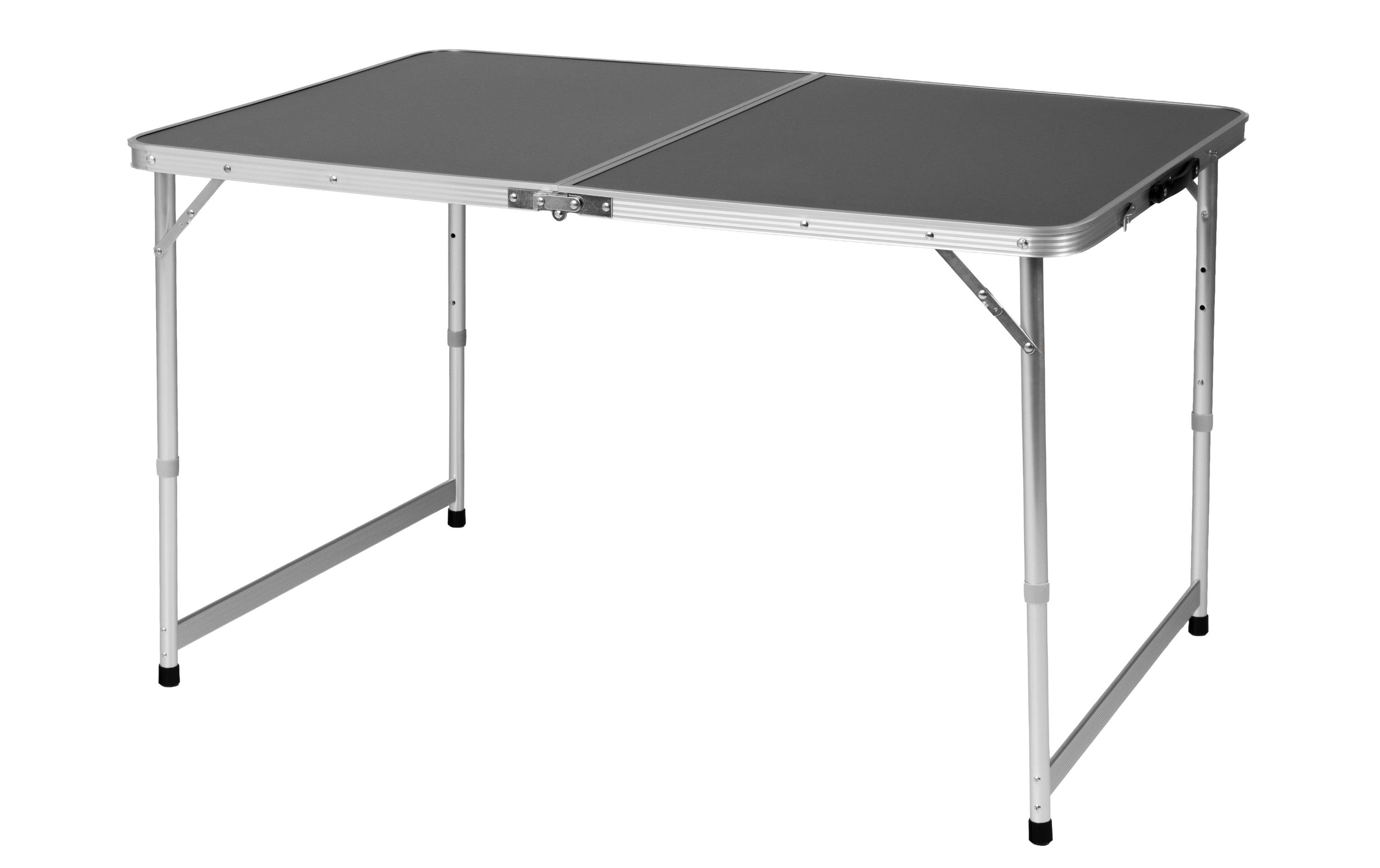 KOOR Klapptisch Aluminium Silber Leicht Wetterfest 120x60 cm Garten & Outdoor > Gartenmöbel > Gartentische KOOR
