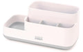 Joseph Joseph Bad-Utensilienhalter EasyStore, Weiss / Grau, 5 x 12 x 12 cm