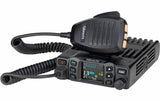 Albrecht AE 5900 Mini SSB CB-Funkgerät in Schwarz mit Handmikrofon und Display