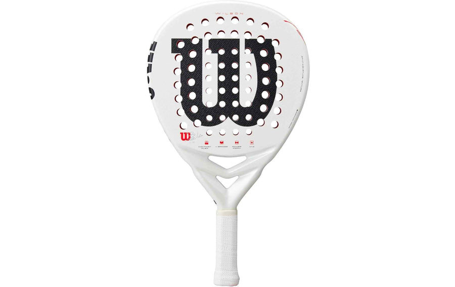 Wilson Padelschläger Bela LS V3 Weiss/Rot