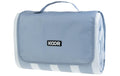 KOOR Picknickdecke Stripe check blau 200 x 200cm , 100% Polyester