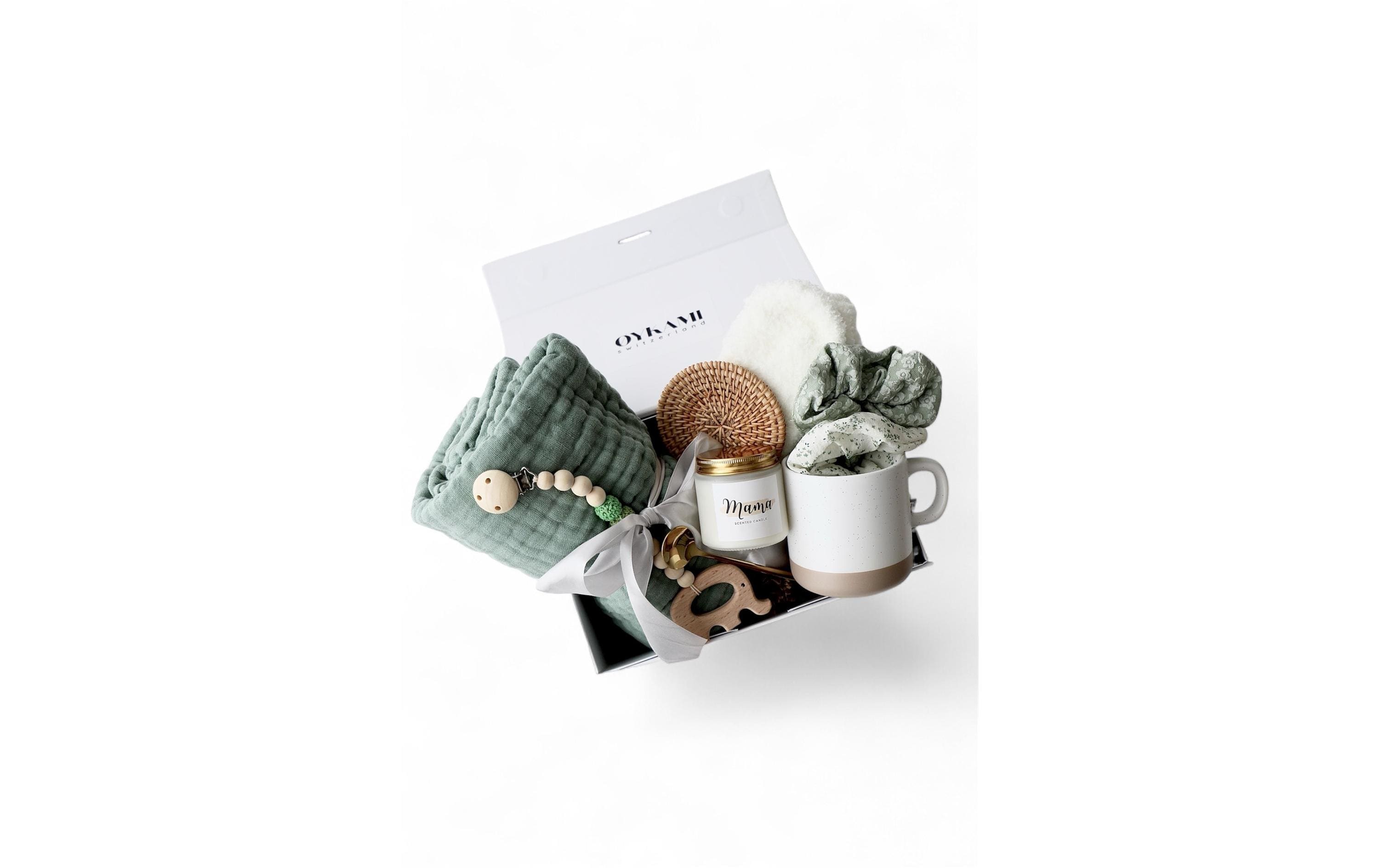 Oykami Mama und Baby Geschenkbox «Kapstadt» Grün