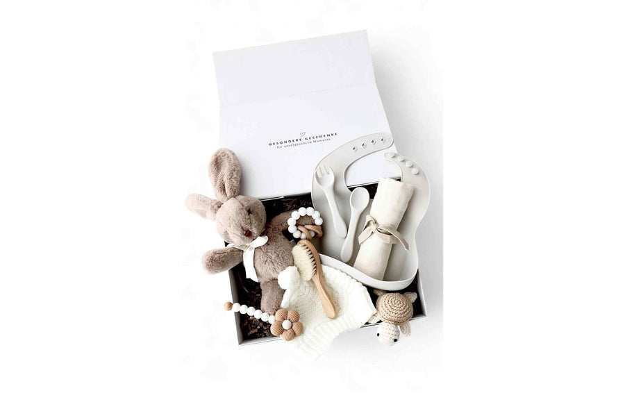 Oykami Baby Geschenkbox Lunelle Weiss