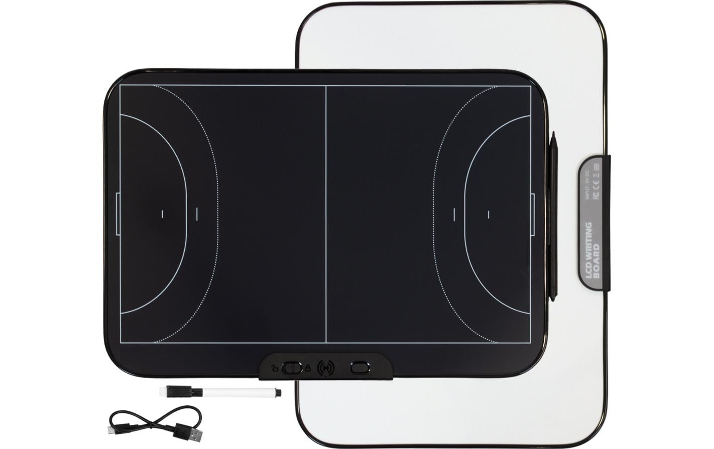 Playmaker Taktiktafel LCD Weiss Kunststoff 60x40cm Sport & Freizeit > Freizeit > Zubehör Playmaker LCD