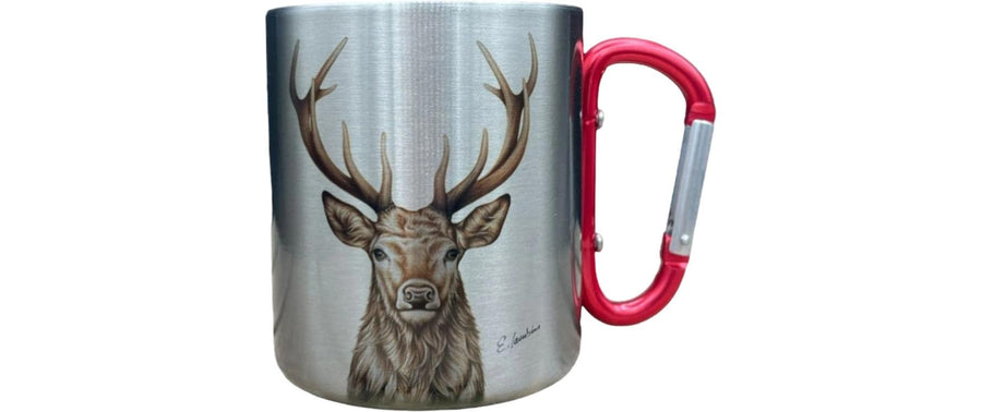 creanorm Edelstahl-Tasse Hirsch 330ml