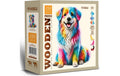 Wooden City Holz-Puzzle Rainbow Buddy Dog L 250 Teile