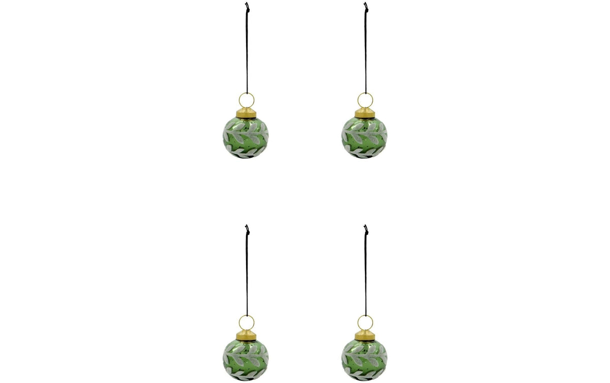 Weihnachtskugel Vellu 4er Set D:6 cm House Doctor