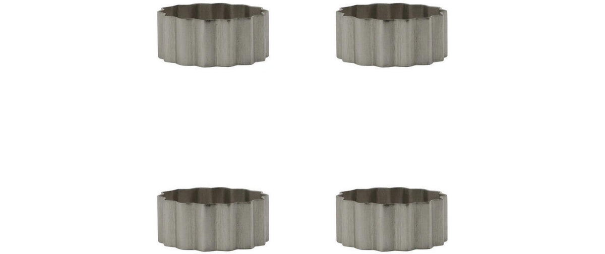 Serviettenringe Nello Gold & Silber 4x4.5 cm House Doctor