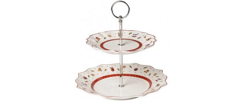 Weihnachtsteller Villeroy & Boch Toys Delight Etagere aus Porzellan