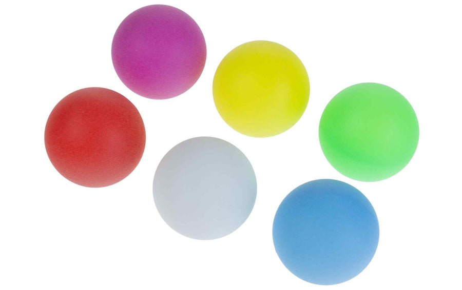 FTM Tischtennisball 6 Stück, mehrfarbig