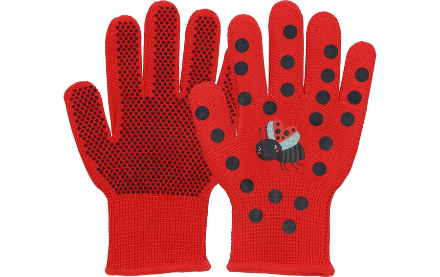 Esschert Design Kinder-Gartenhandschuhe Marienkäfer