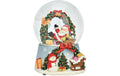 Schneekugel Aufsteller Weihnachtsmann 10x14x10cm G.Wurm