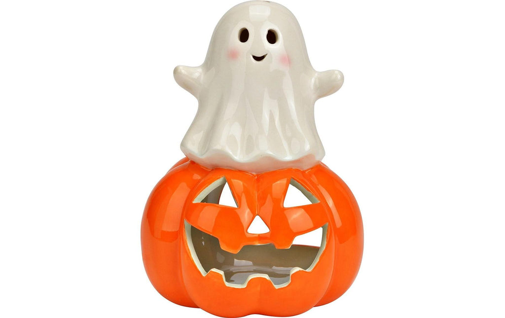 Windlicht Kürbis Orange – Halloween Aufsteller von G. Wurm