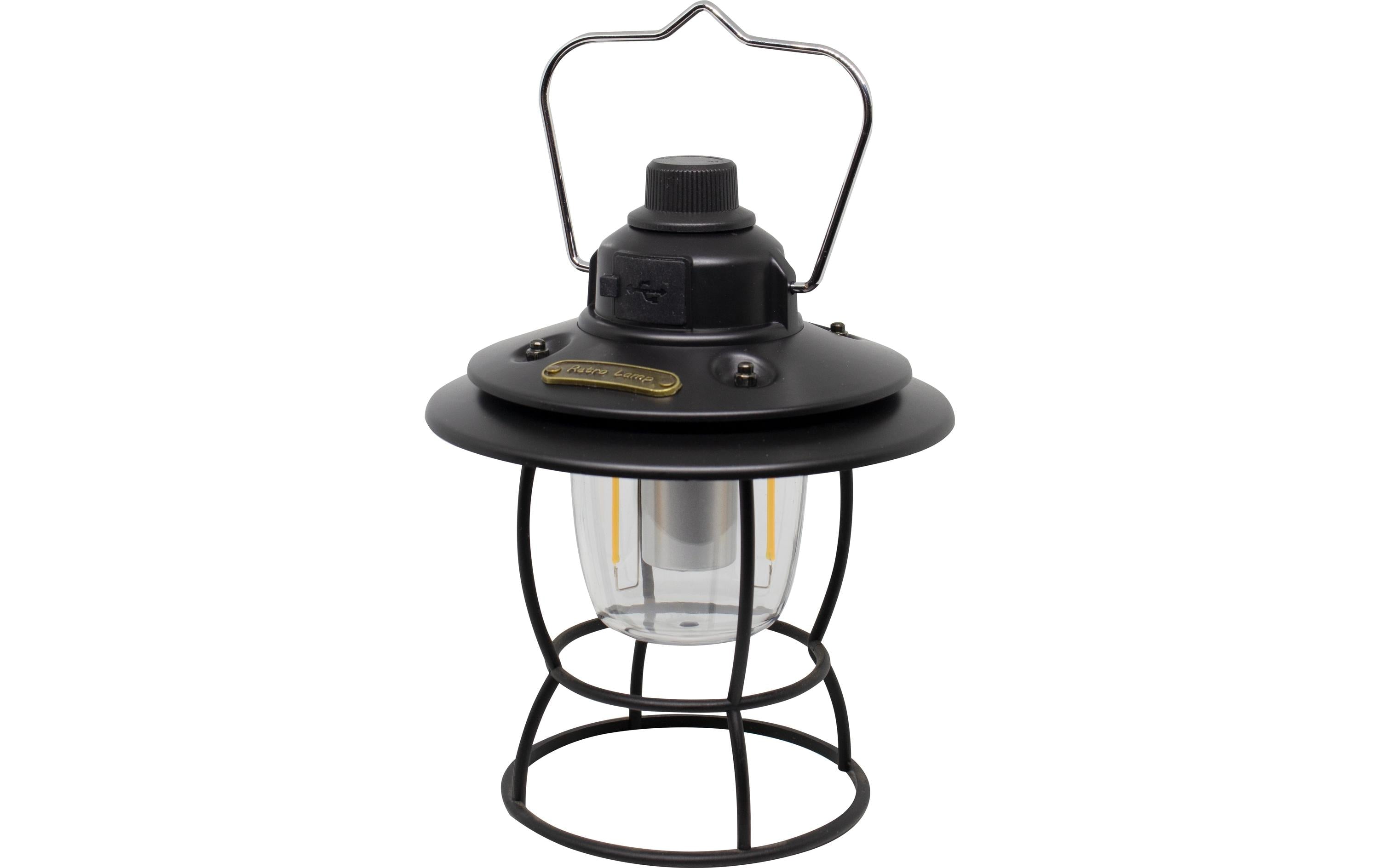 Orinx Akku-Tischlampe Schwarz Kunststoff Wiederaufladbar 30 cm Garten & Outdoor > Gartenmöbel > Gartentische Eurotrail