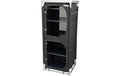 Eurotrail Paris Steckschrank Grau Polyester mit Kleiderstange 90x50x180 cm Sport & Freizeit > Camping > Camping Zubehör Eurotrail