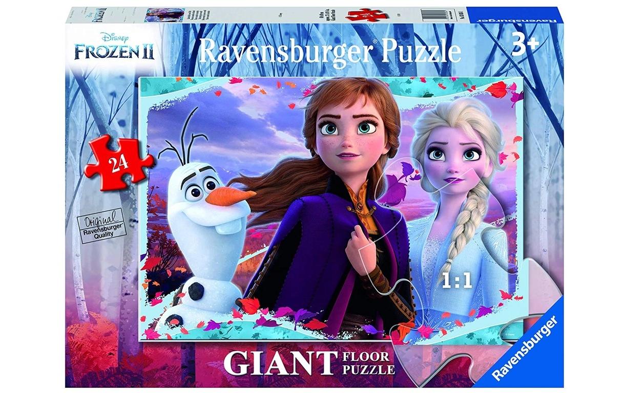 Ravensburger Bodenpuzzle Frozen 2, 24 Teile, 70 x 50 cm