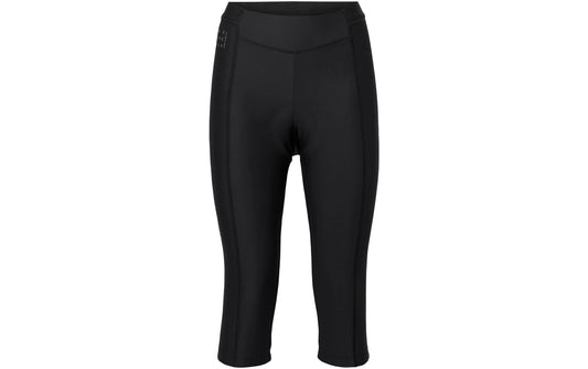VAUDE Damen Velohose Wo Posta 3/4 Tights Schwarz, Grösse