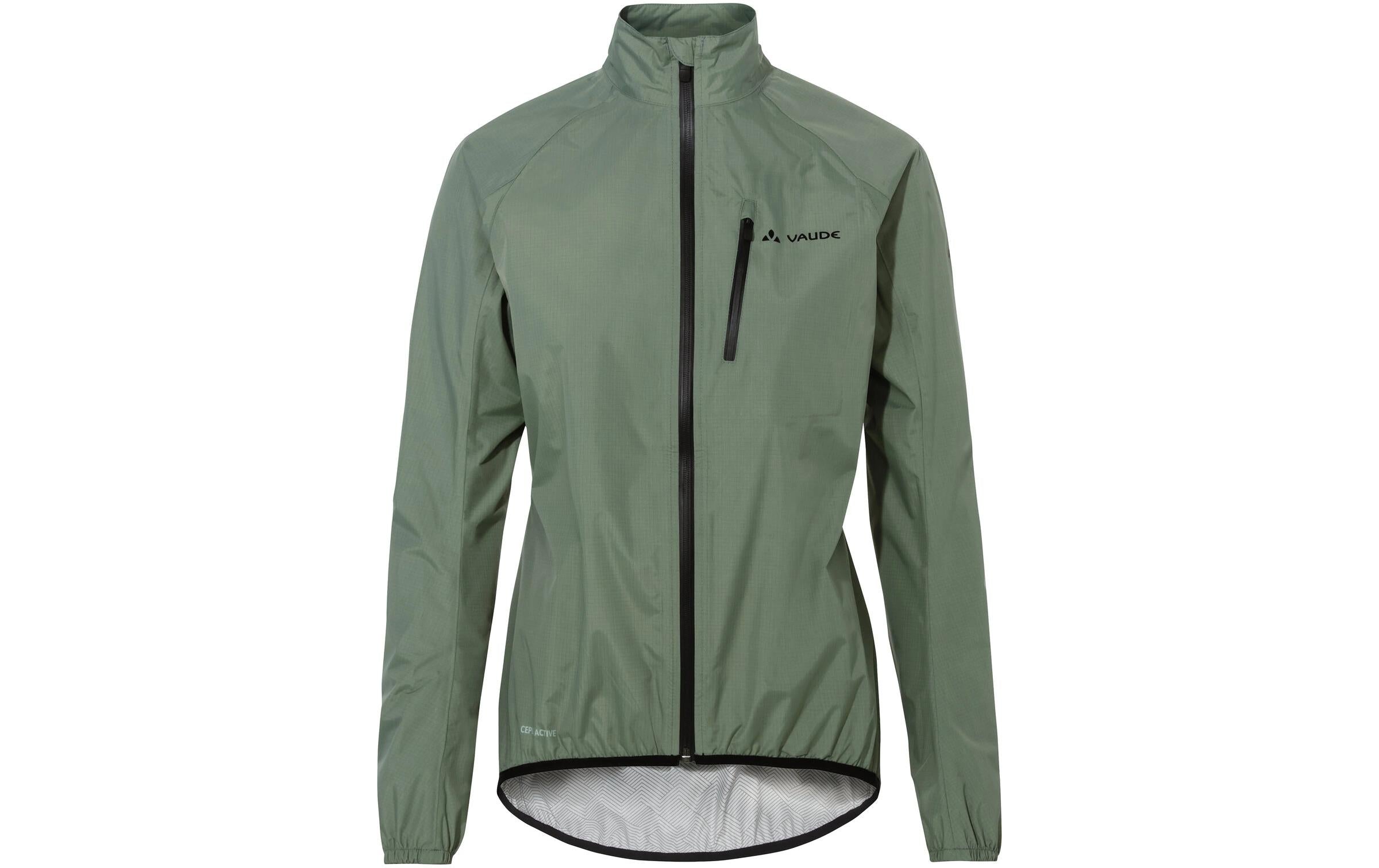 VAUDE Damen Regenjacke Drop III agave Grün