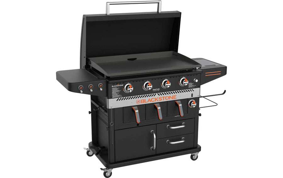 Blackstone Grillplatte mit Airfryer, Metall, Schwarz, 36 Zoll Grills & Feuerstellen Blackstone