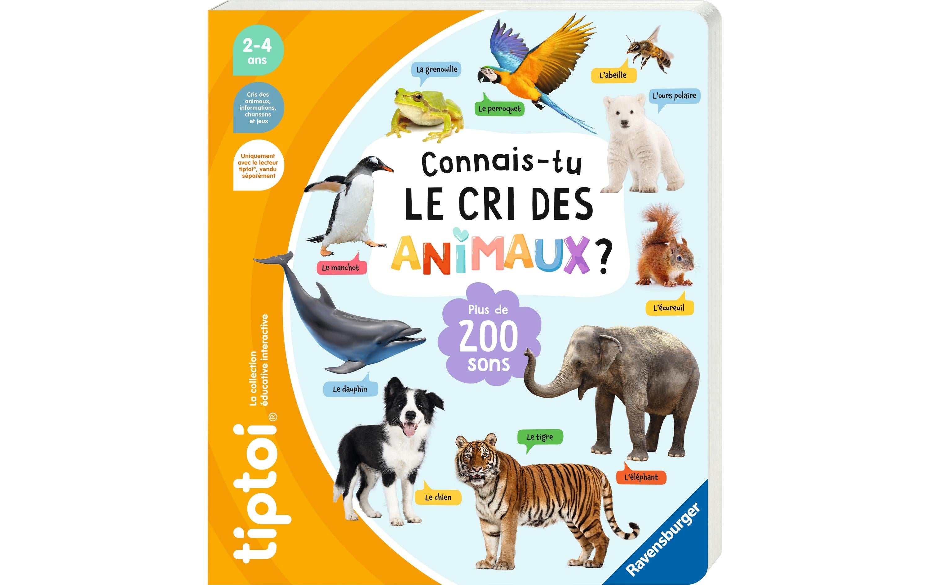 tiptoi Lernbuch Connaistu le cri des animaux ? -FR-