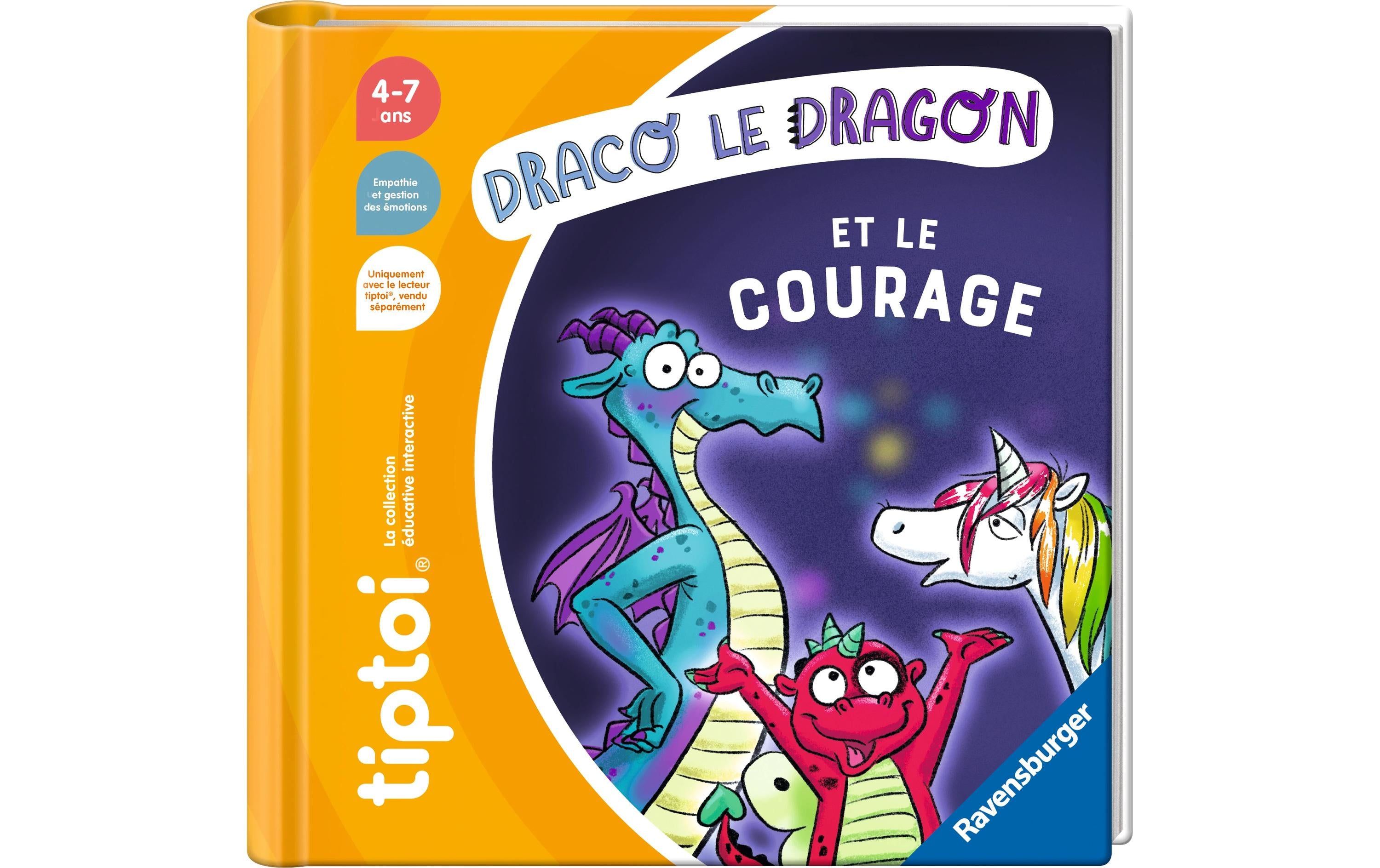 tiptoi Lernbuch Histoire illustrée Draco le dragon -FR-