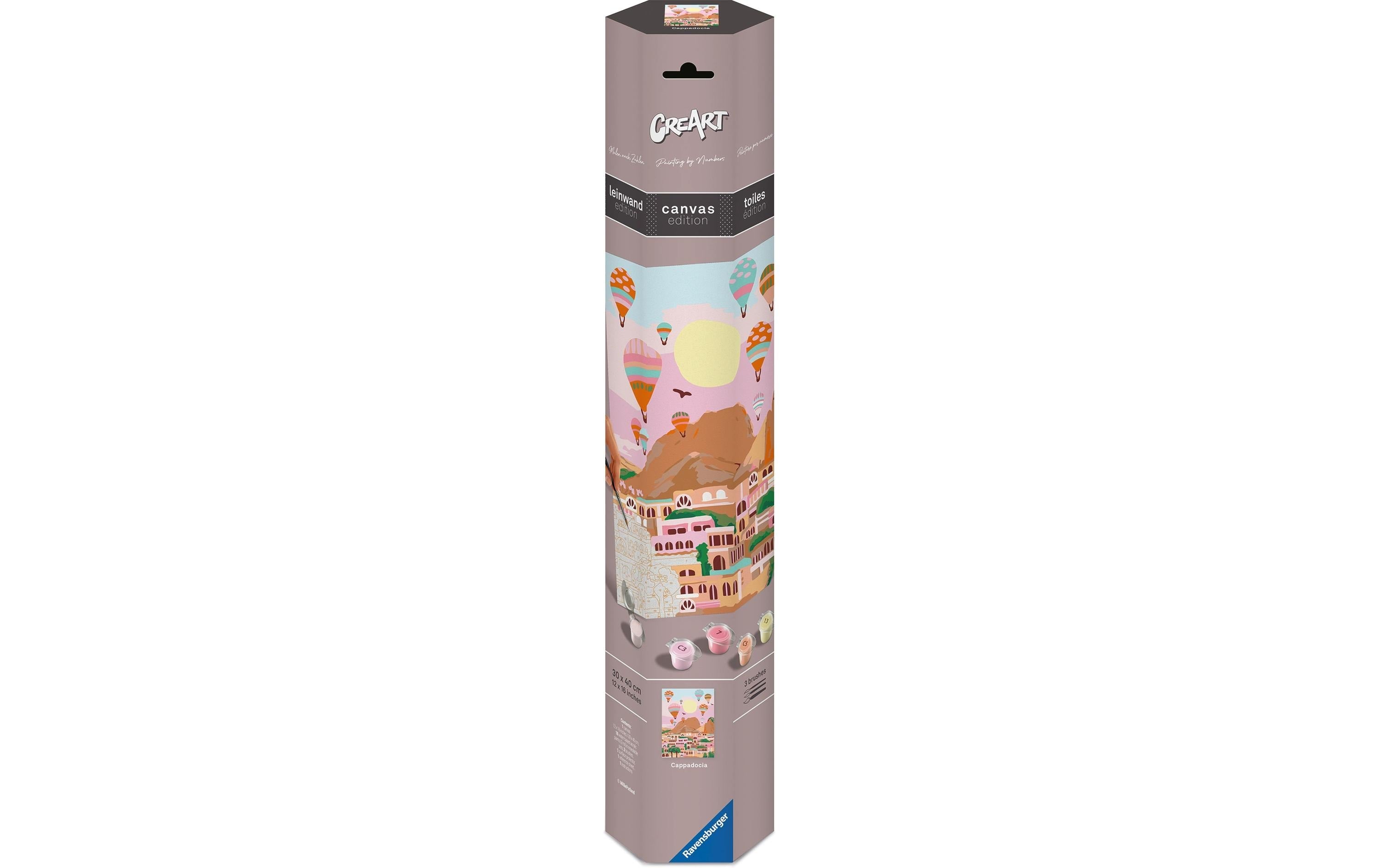 Ravensburger Malen nach Zahlen CreArt Canvas Kappadokien