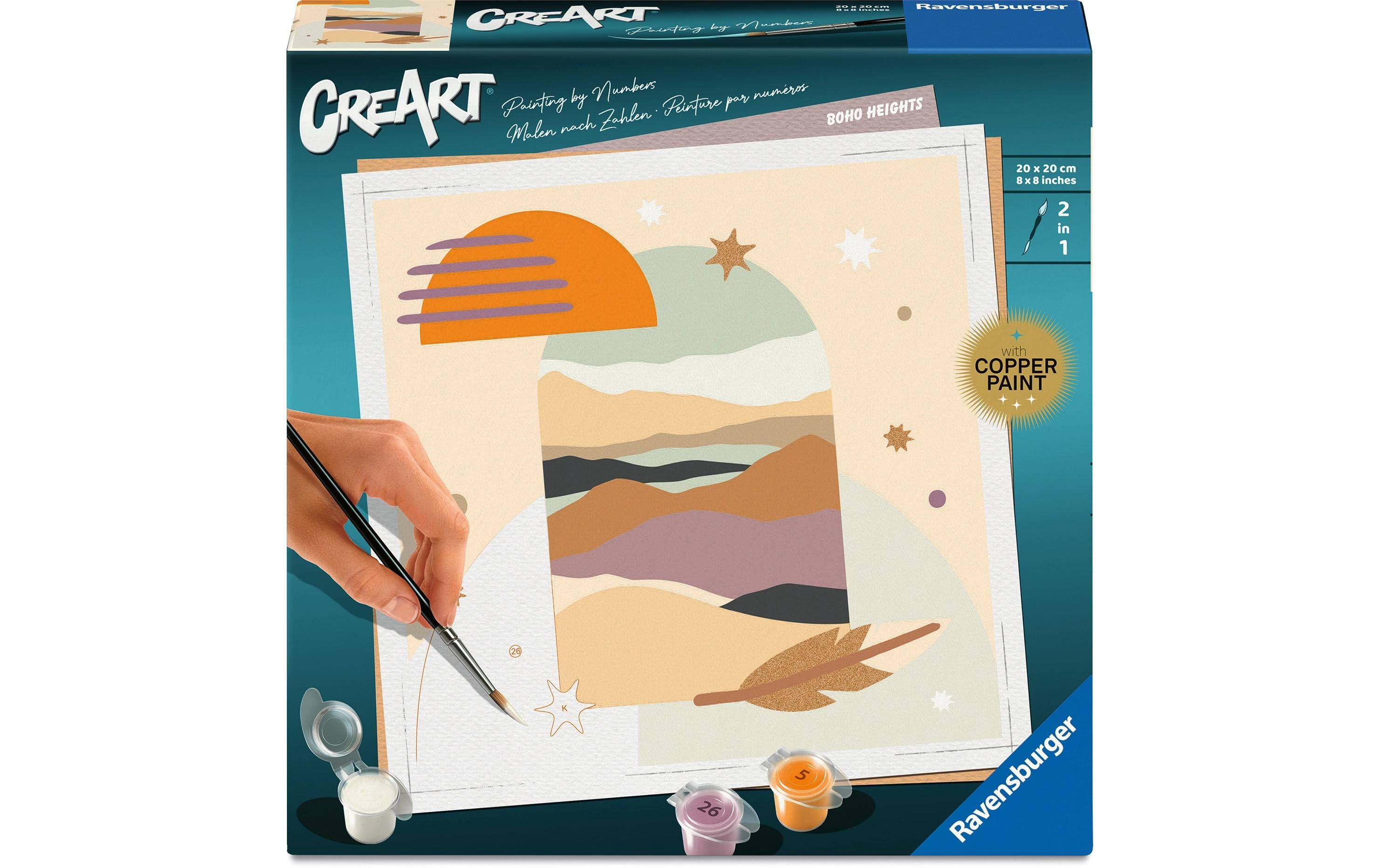 Ravensburger Malset CreArt Boho Mehrfarbig