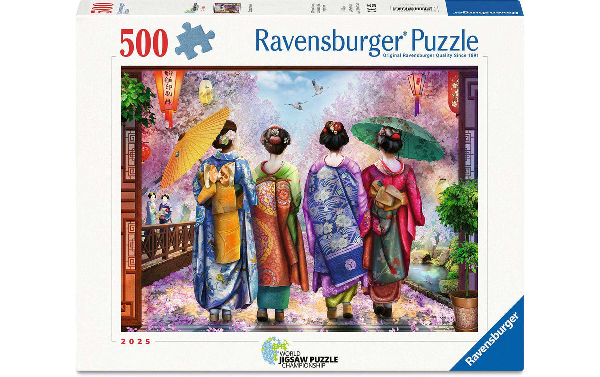 Ravensburger Puzzle Kirschblütenspaziergang 500 Teile