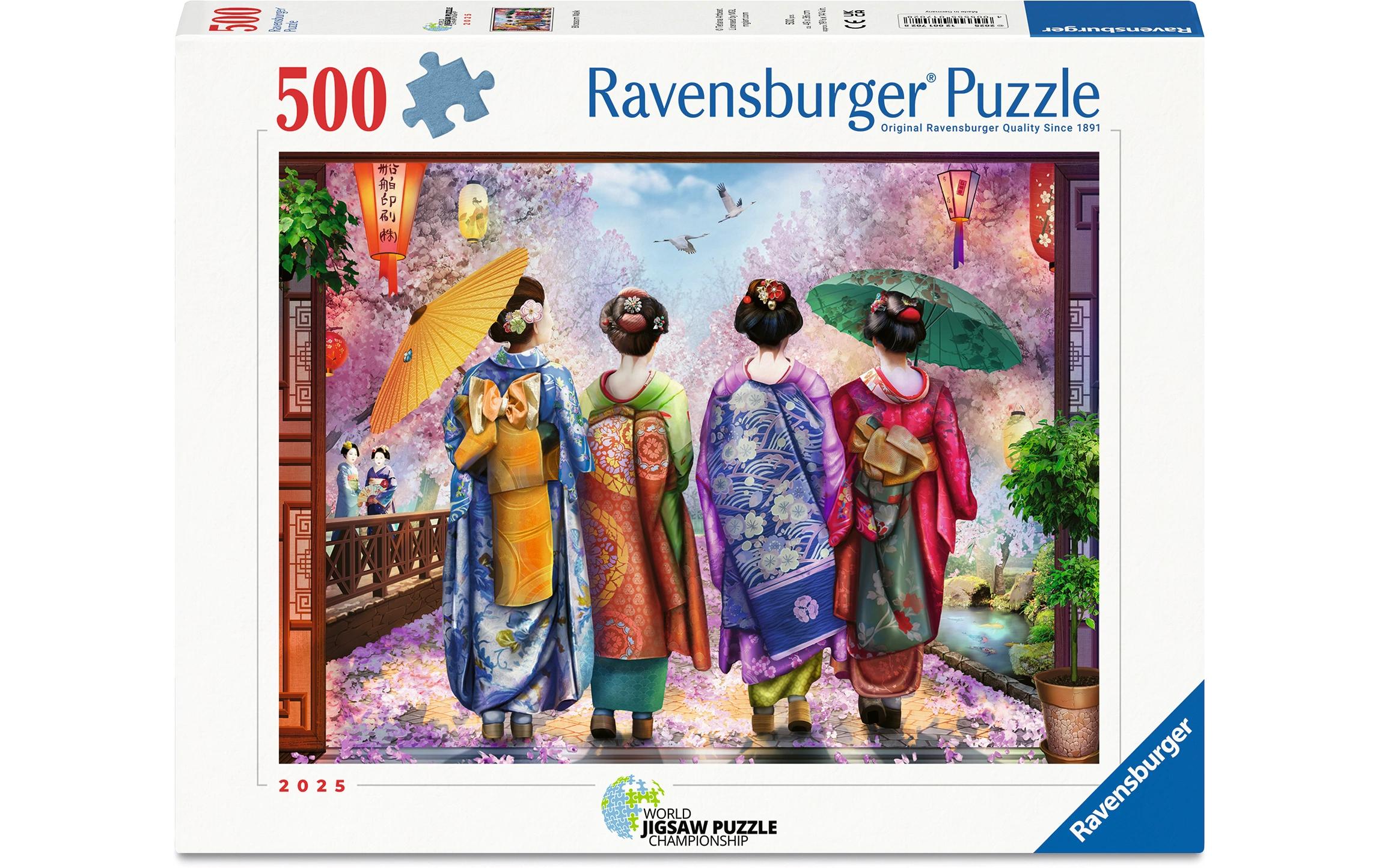 Ravensburger Puzzle Kirschblütenspaziergang 500 Teile