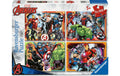 Ravensburger Puzzle-Set Avengers Marvel 4 x 100 Teile