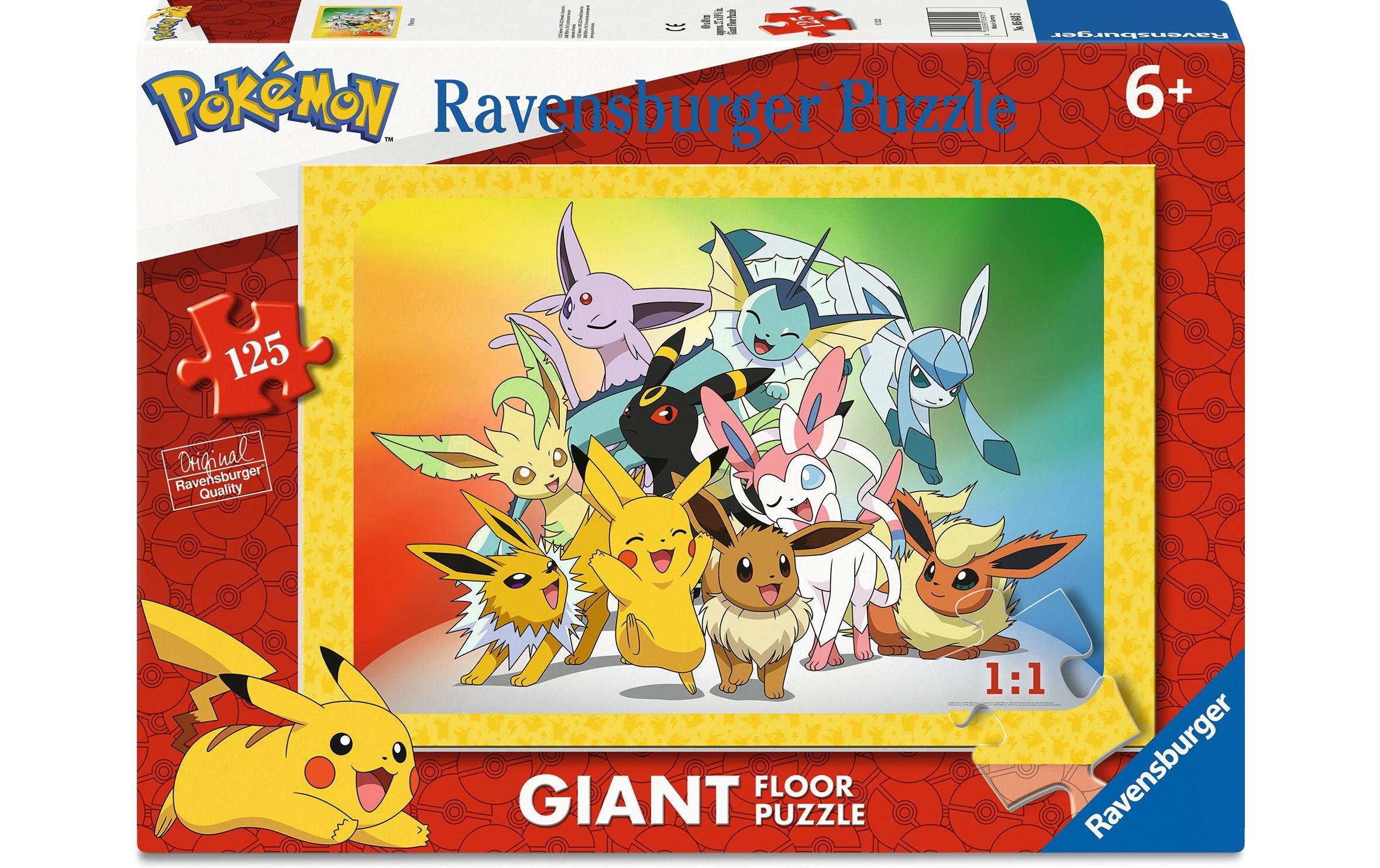 Ravensburger Kinderpuzzle Pokemon 125 Riesen-Teile