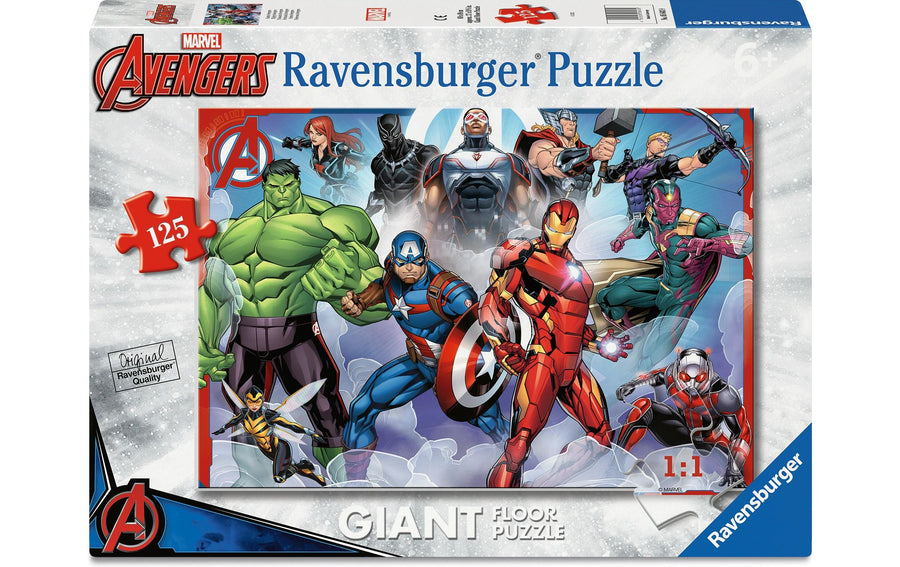 Ravensburger Puzzle Giant Marvel Avengers, 125 XXL-Teile